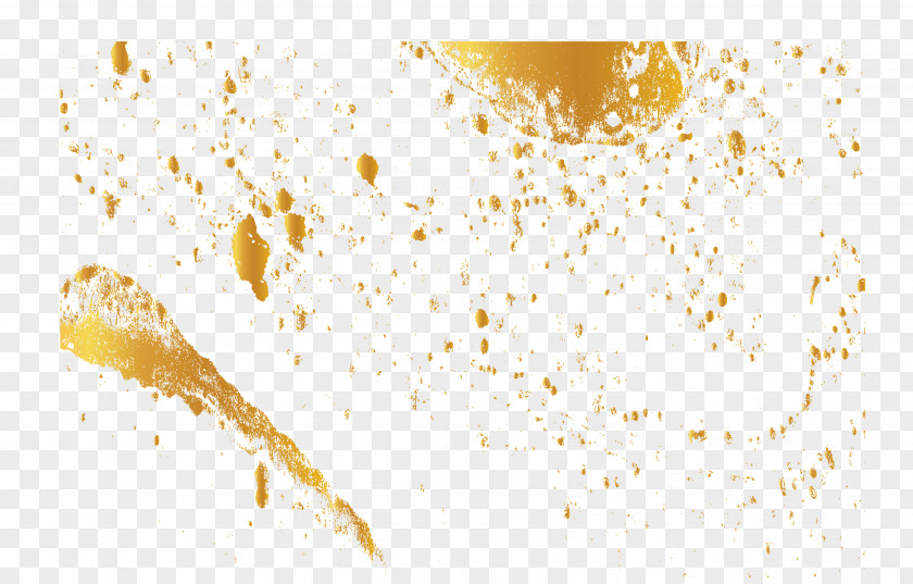 Gold Splash Effect Shading Background Vector PNG