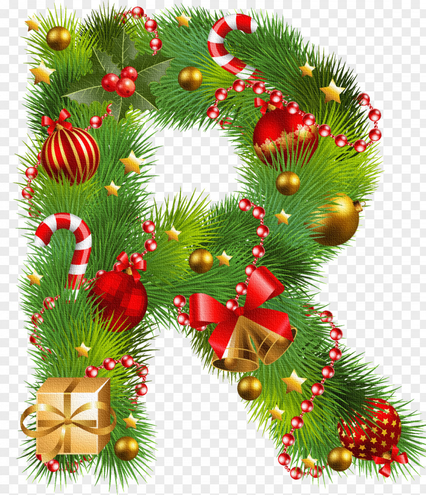 H Christmas Rendering PNG