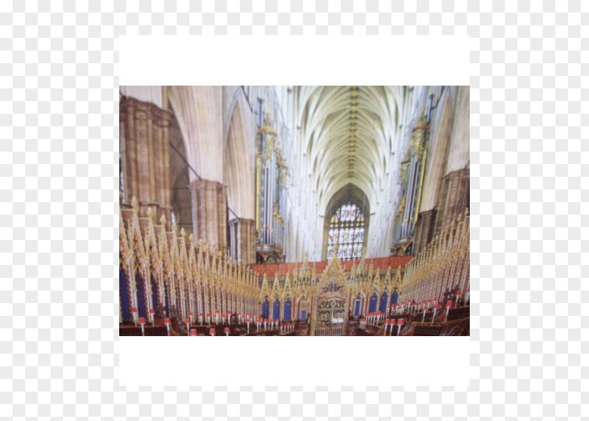 Painting Westminster Abbey London PNG