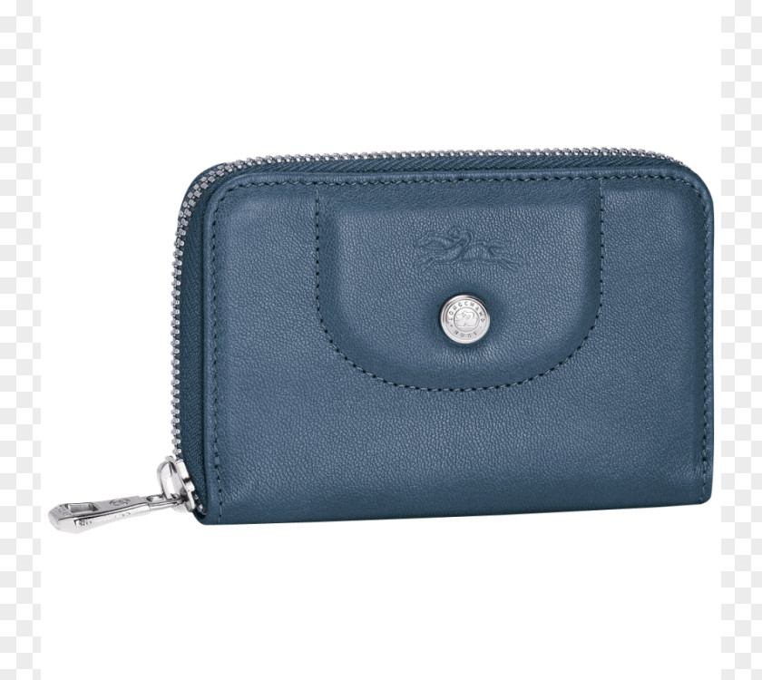 Wallet Leather Coin Purse Longchamp Pliage PNG