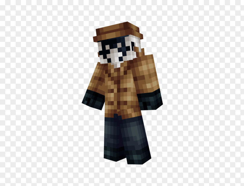 Watchman Minecraft Rorschach Watchmen Mod Video Game PNG