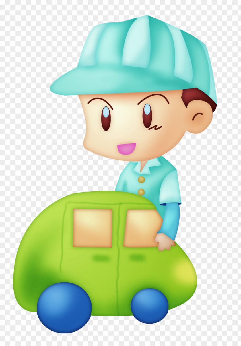 Cartoon Car Illustration PNG