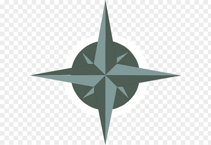 Compass Rose Clip Art PNG