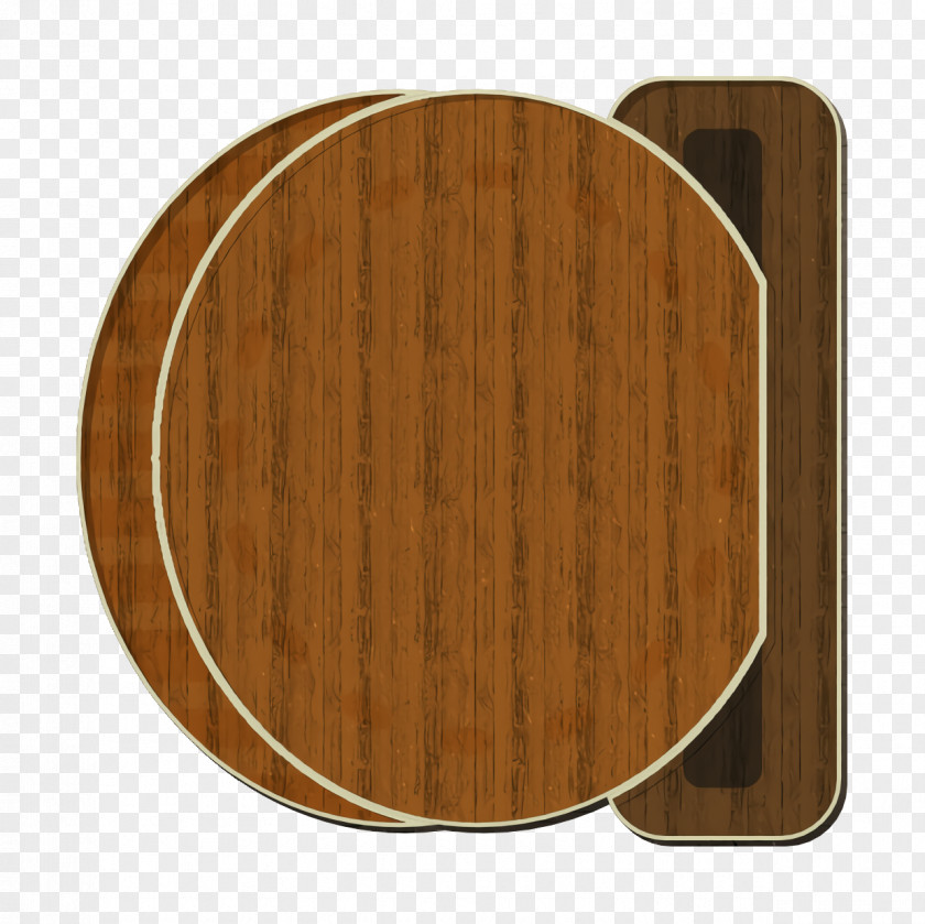 Cutting Board Beige Insert Coin Icon Business Money PNG