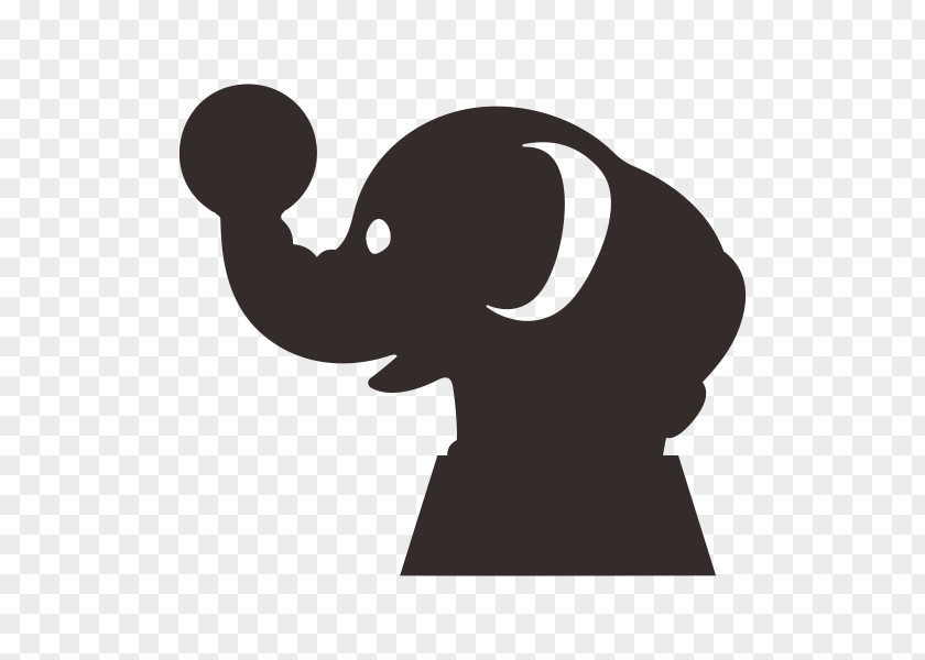 Elephant Icon Clip Art Human Behavior Shoulder Silhouette Product Design PNG