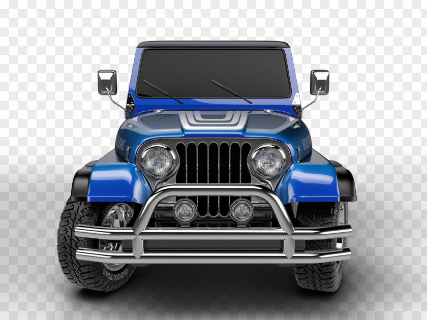 Jeep Wrangler Car CJ Renegade PNG