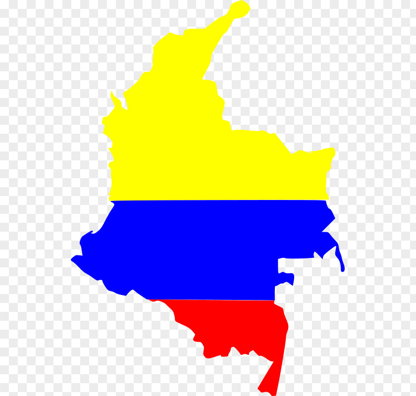 Map Flag Of Colombia Stock Photography PNG