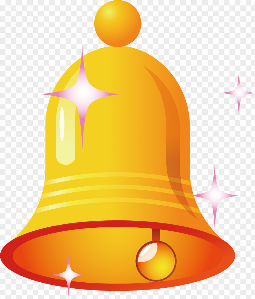 Bell Vector Element Clip Art PNG