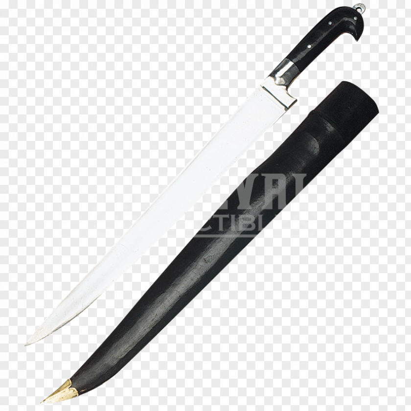 Long Knife Bowie Khyber Pass Weapon Dagger PNG