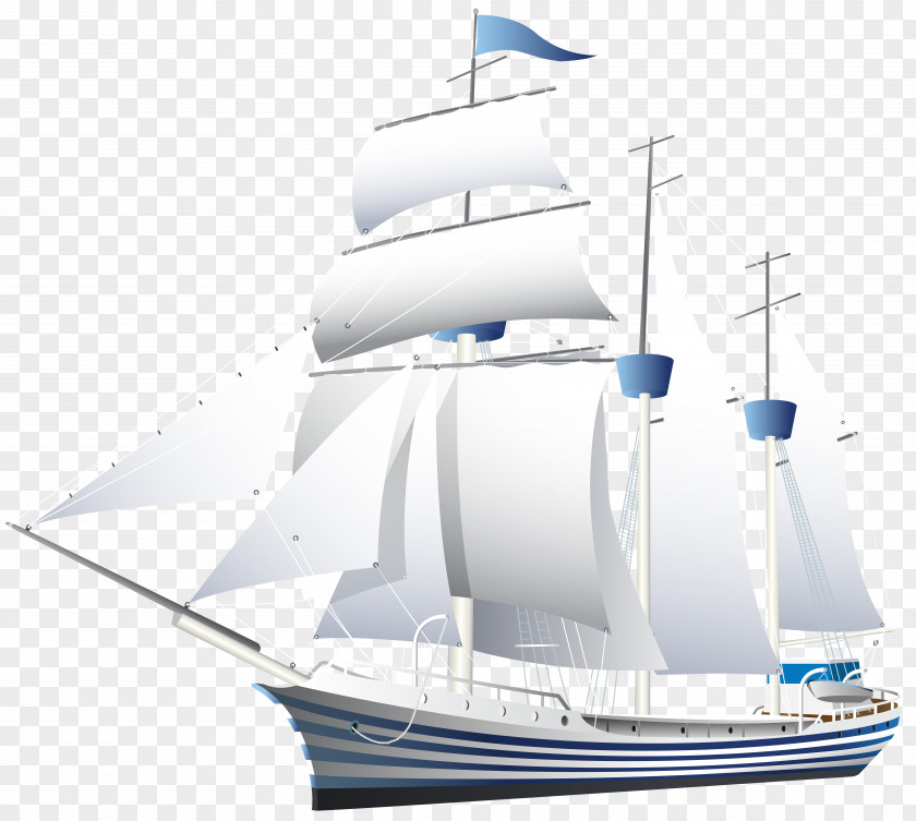 Sailing Ship Sailboat Brigantine PNG