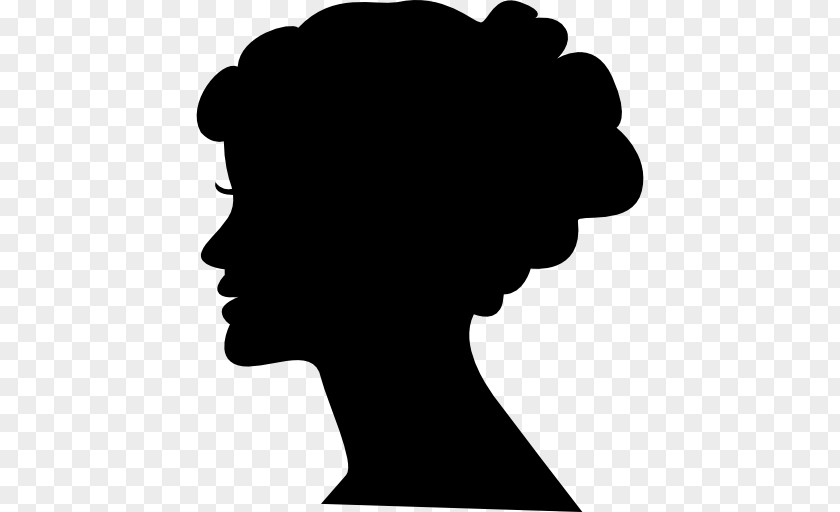 Women Hair Silhouette Woman Female Clip Art PNG