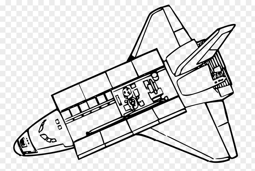 Clipart Space Shuttle Clip Art PNG