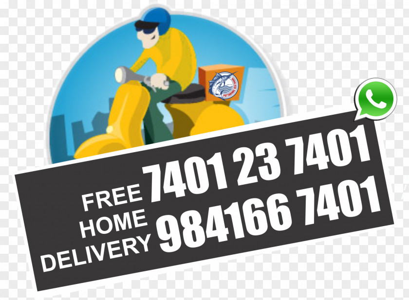 Free Home Delivery Logo Banner Brand Seafood Online Advertising PNG