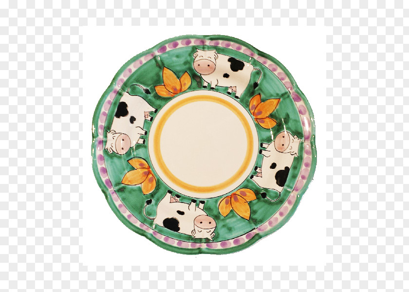 Plate Vietri Sul Mare Ceramic Porcelain Platter PNG