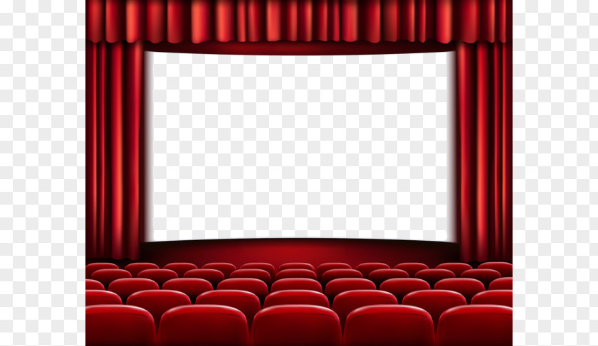 Red Curtains Cinema Free Content Film Clip Art PNG