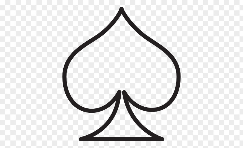 Suit Ace Of Spades Playing Card PNG