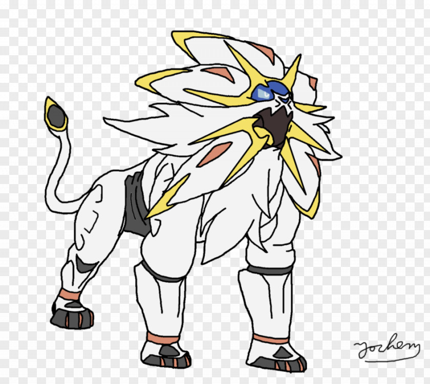 Sun Sketch Pokémon And Moon Drawing Video Game PNG