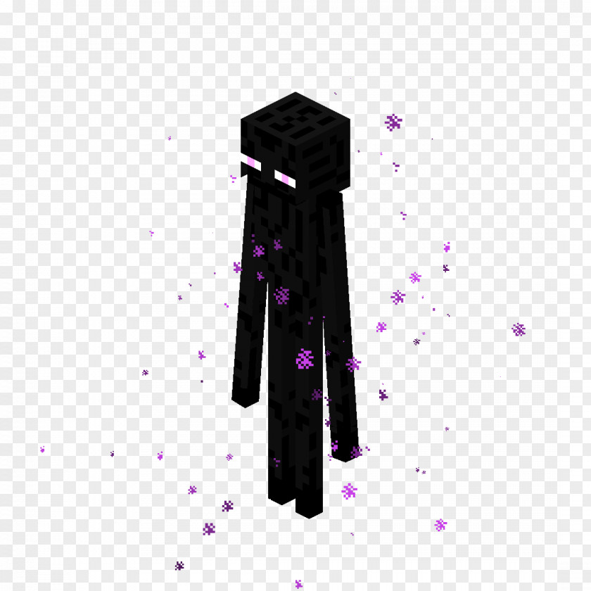A Crafty And Villainous Person Minecraft Enderman Mob Health Herobrine PNG