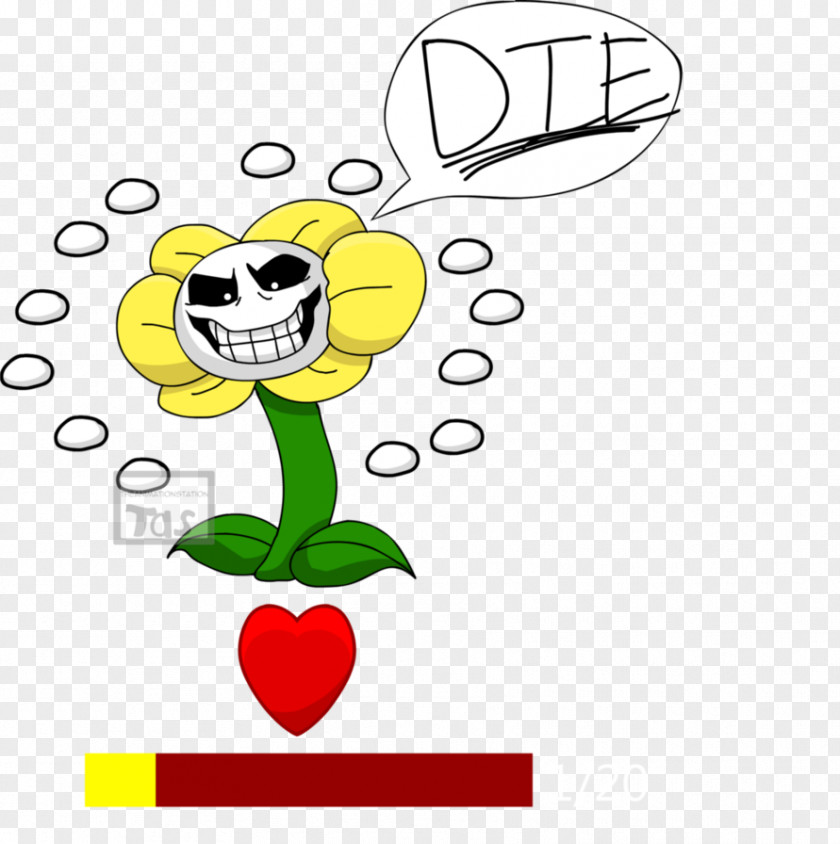 Flower Bored Flowey DeviantArt Undertale Petal PNG