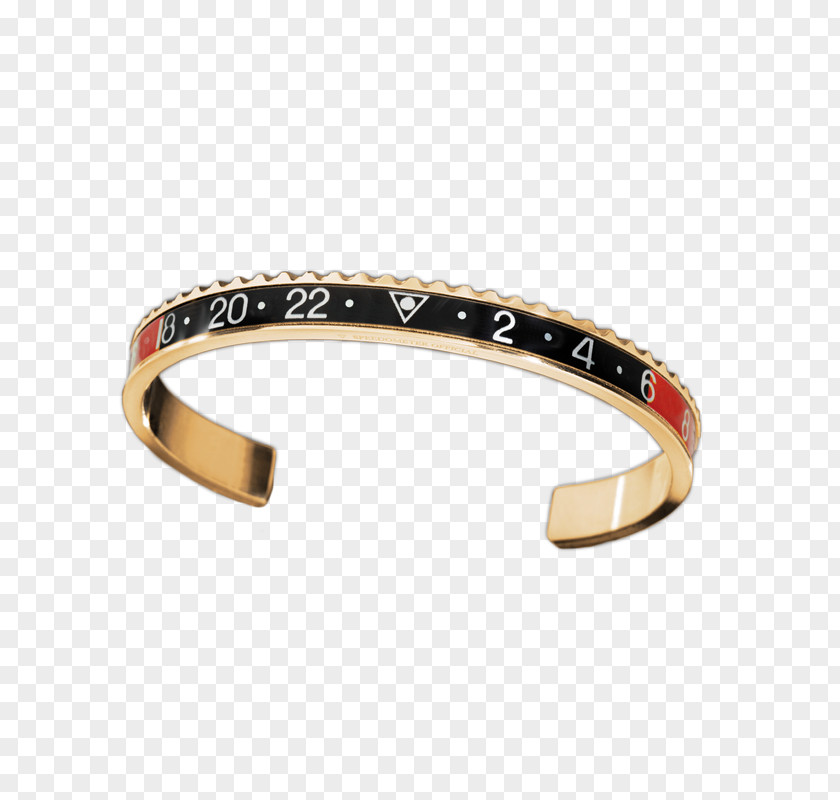 Gold Bangle Bracelet Diamond Red PNG