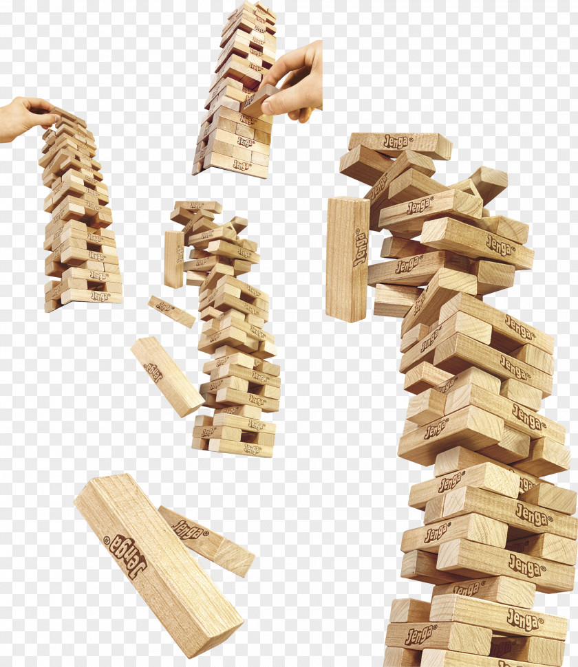 Jenga Game Of Skill Hasbro Hi Ho! Cherry-O PNG