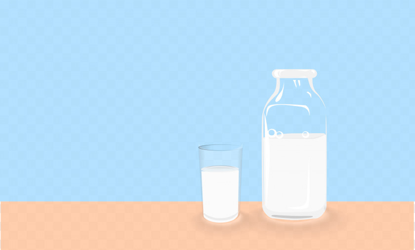 Milk Bottle Drink Clip Art PNG
