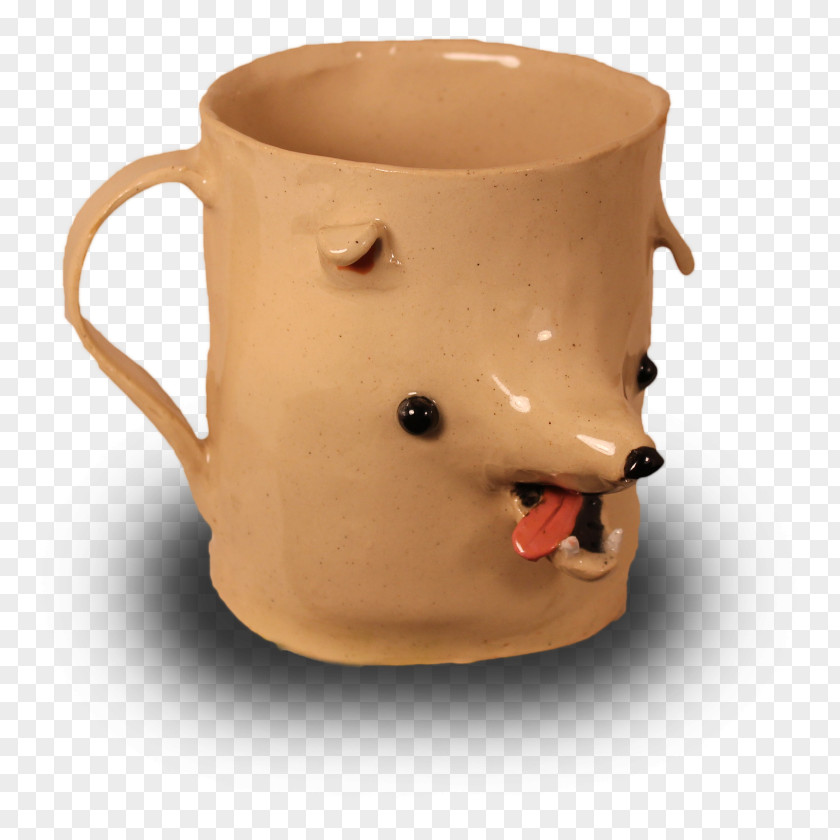 Mug Coffee Cup Dog Snout PNG