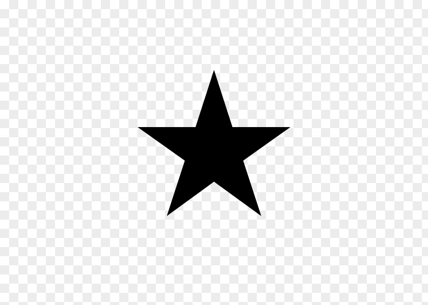 SMALL STAR Five-pointed Star Blackstar PNG