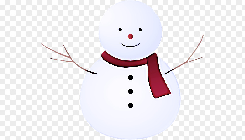 Smile Snowman PNG