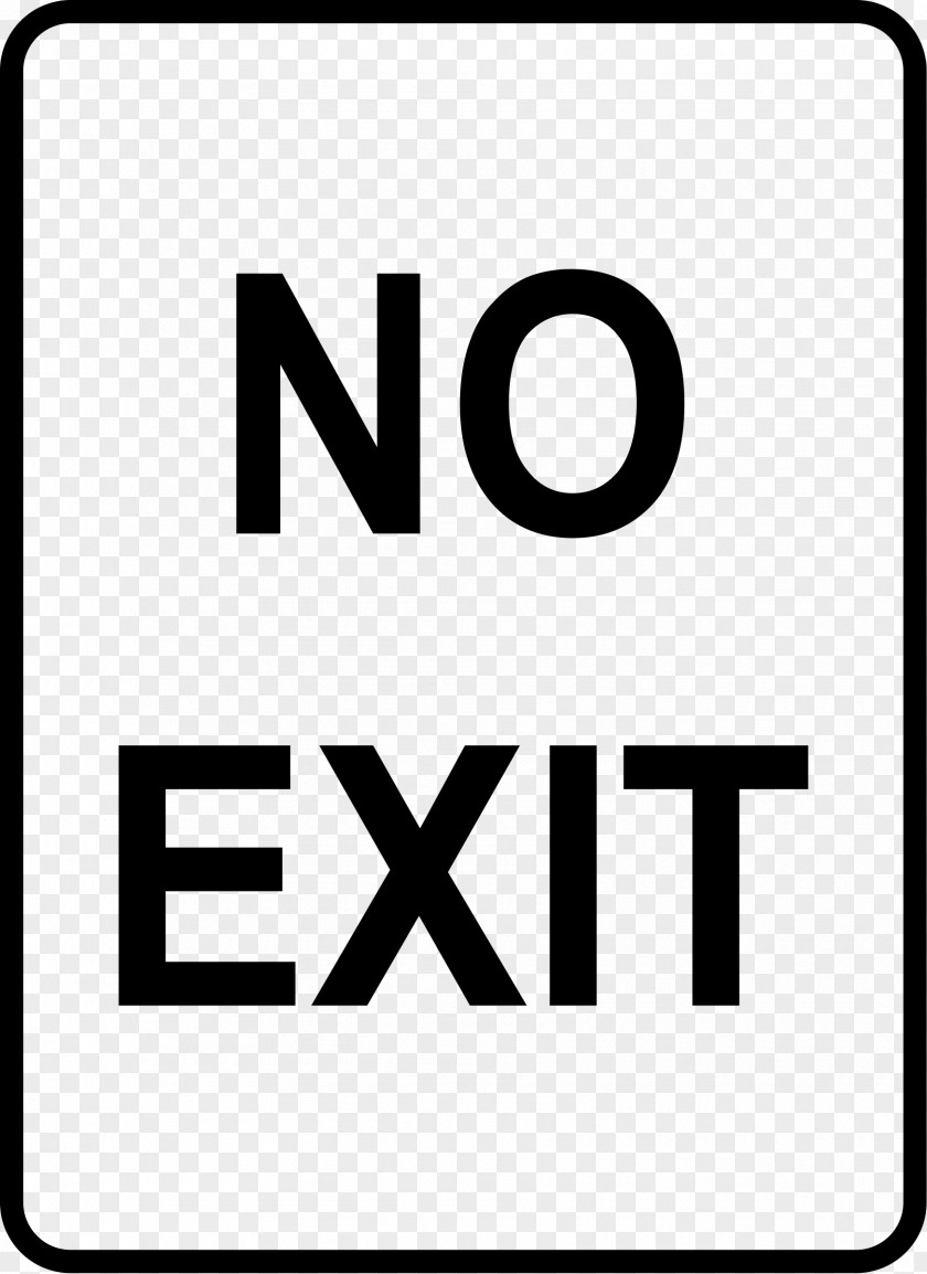 Exit Sign Emergency Sticker Signage PNG