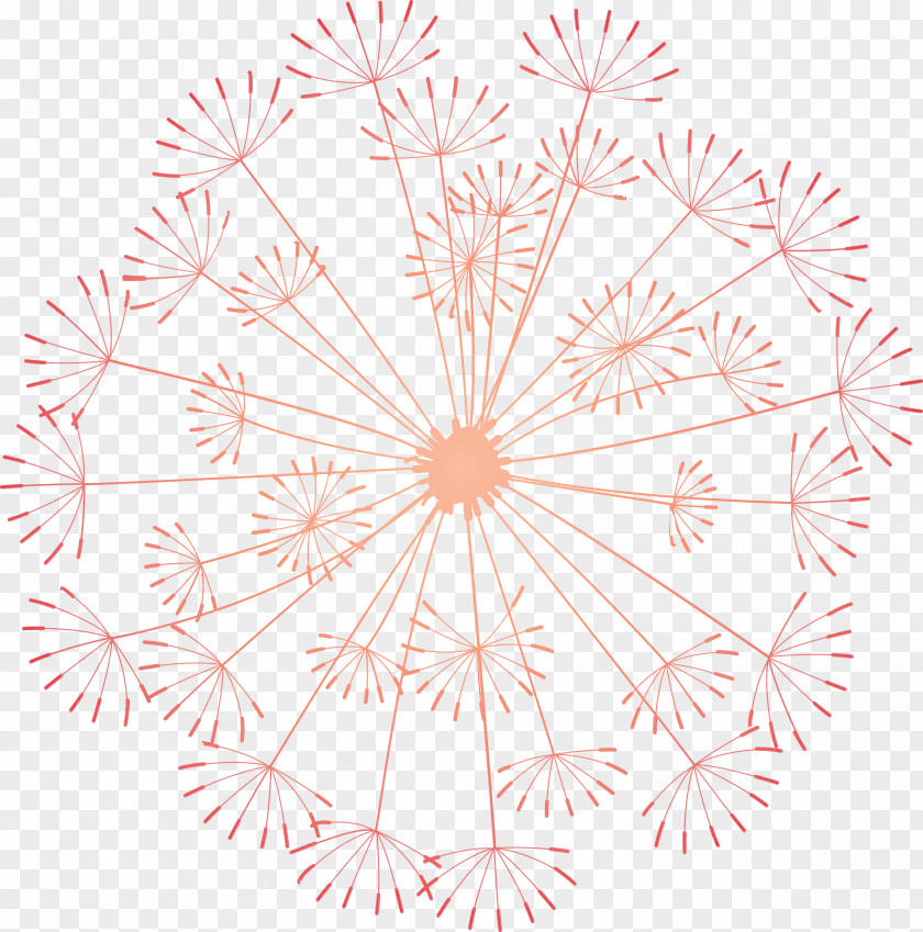 Flower Symmetry Petal Line Tree PNG