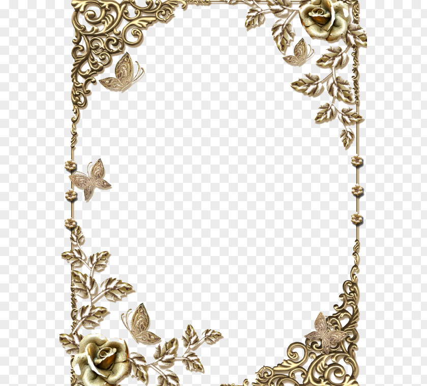 Gold Frame Clip Art PNG