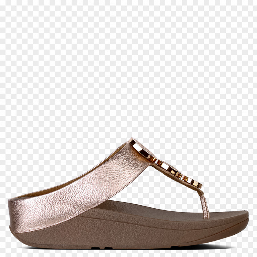 Sandal Leather Flip-flops Wedge Shoe PNG