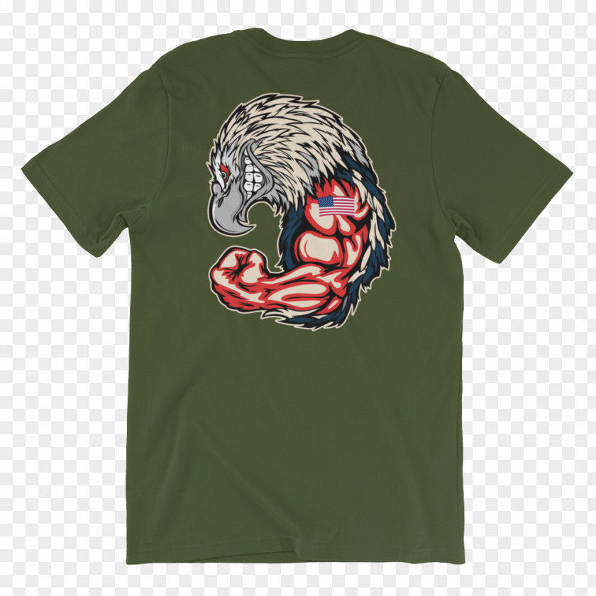 T-shirt Bald Eagle Sleeve PNG