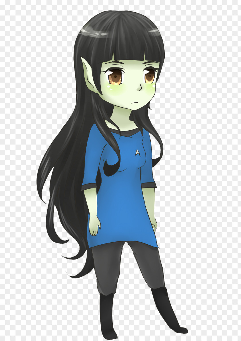 Woman Spock Drawing Star Trek Fan Art PNG