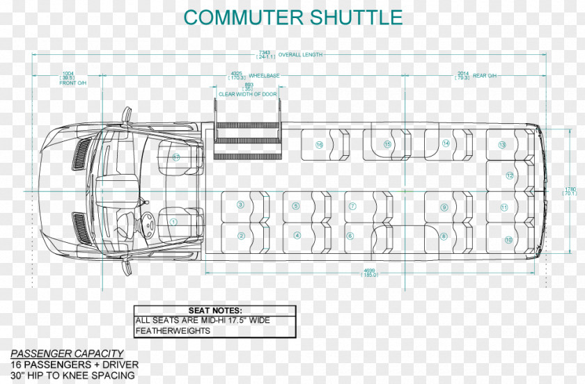 Mercedes Sprinter Technical Drawing 2014 Mercedes-Benz Floor Plan PNG