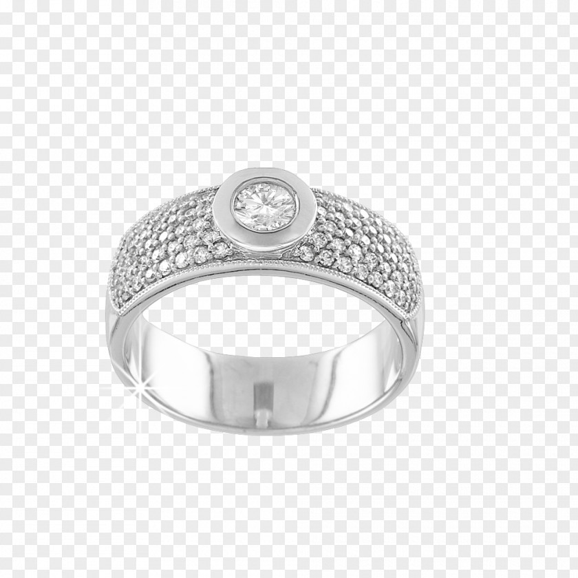 Silver Wedding Ring Gold Platinum PNG