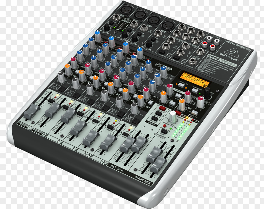 Behringer Xenyx X1204USB Audio Mixers 302USB PNG