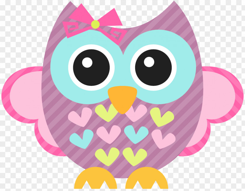Boho Baby Owls Bird Clip Art PNG