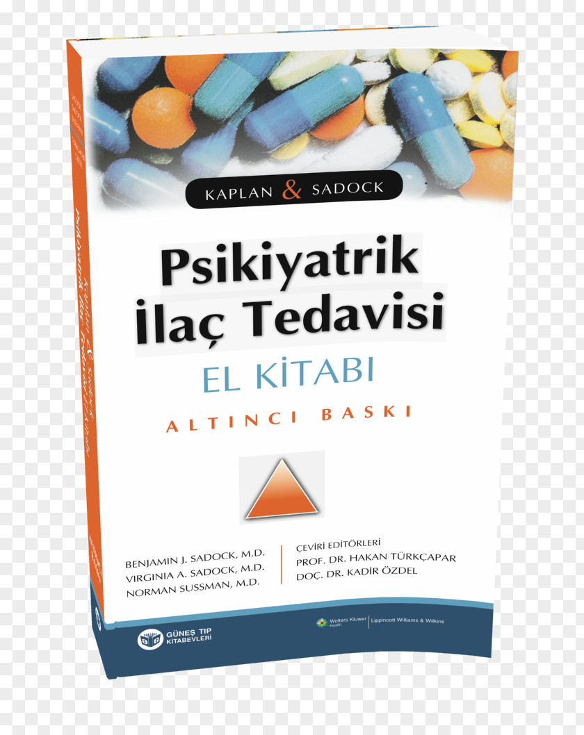 Doctors Tip Kaplan And Sadock's Synopsis Of Psychiatry Pharmaceutical Drug Therapy Book PNG