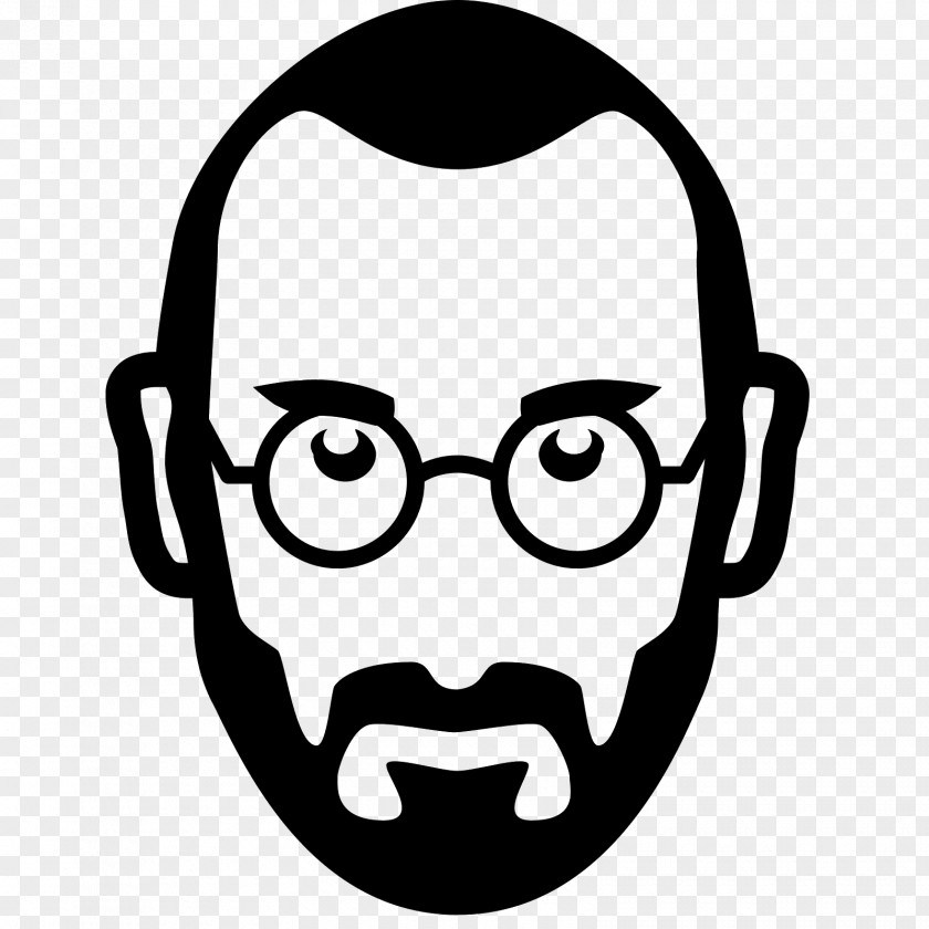 Job ICon: Steve Jobs Apple Clip Art PNG