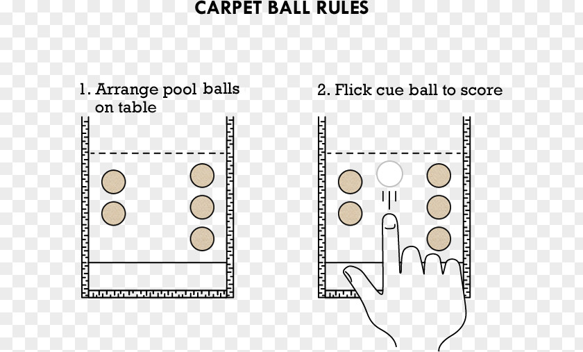 Table Carpet Ball Game PNG