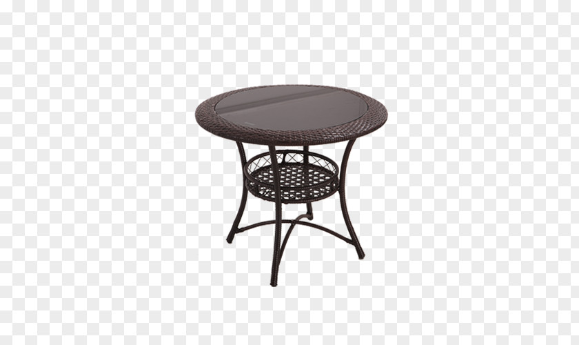 Black Simple Table Coffee Chair Rattan PNG
