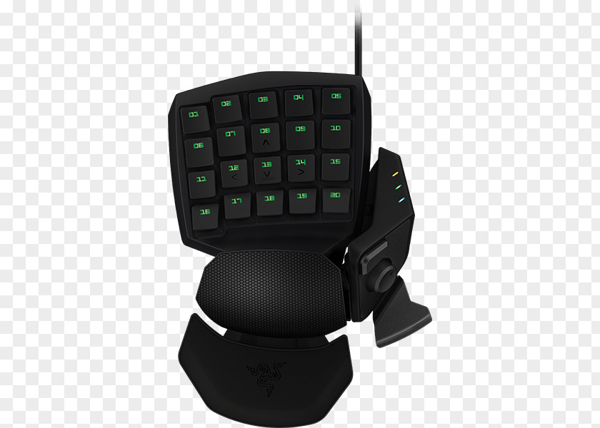 Computer Mouse Keyboard Gaming Keypad Razer Tartarus Chroma Orbweaver Elite PNG