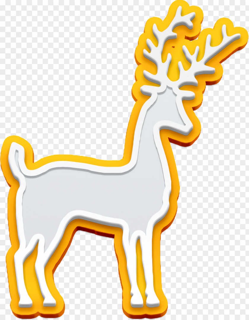 Deer Silhouette Icon Animals Animal Kingdom PNG