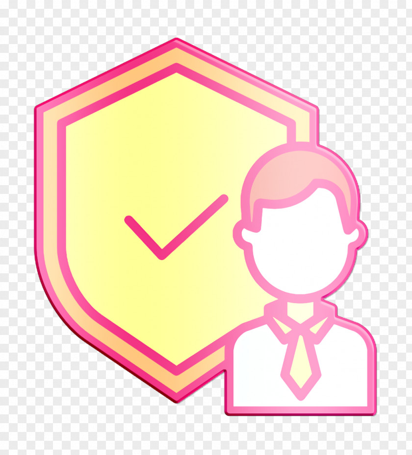 Employee Icon Insurance Shield PNG