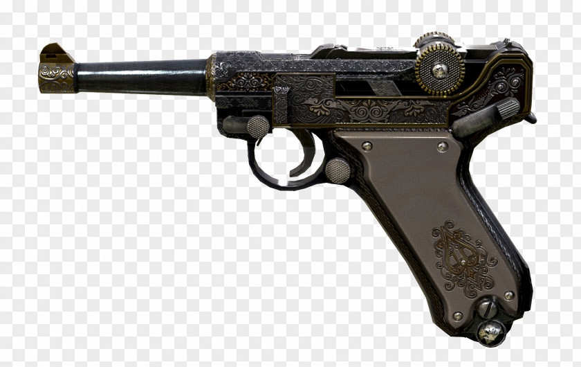 Luger Pistol Walther P38 Air Gun Carl GmbH PNG