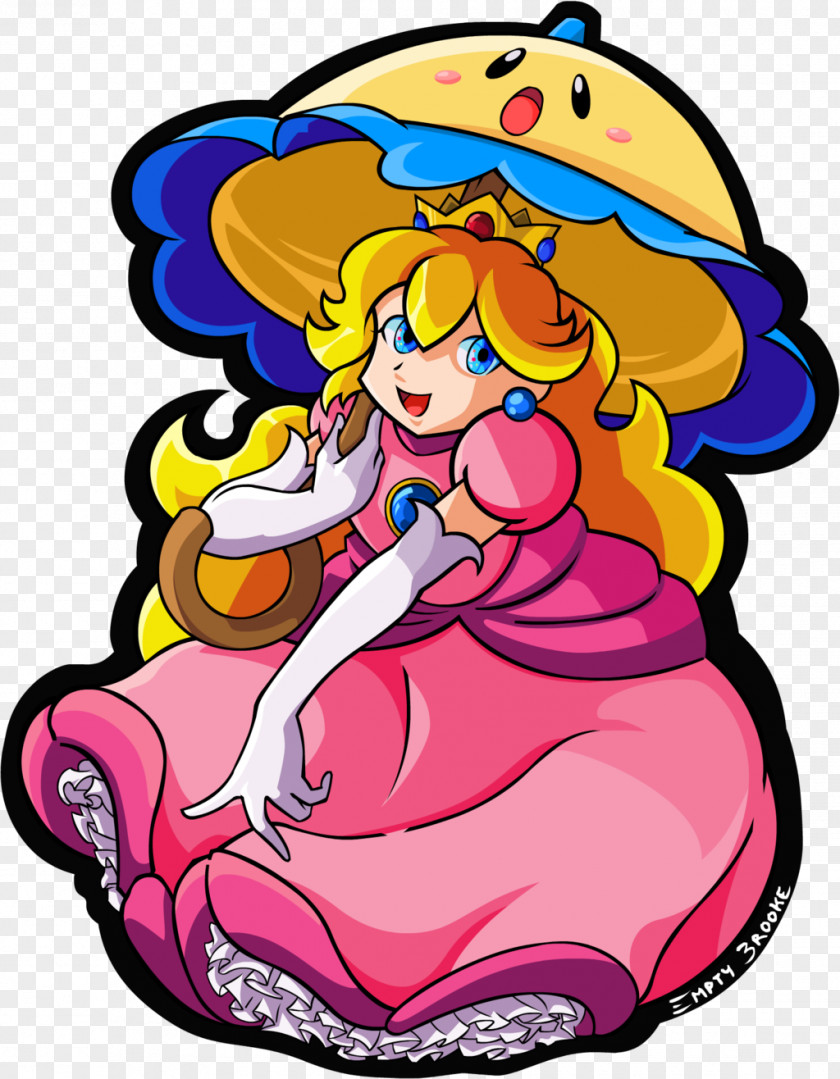 Princess Peach Drawing Cartoon Clip Art PNG