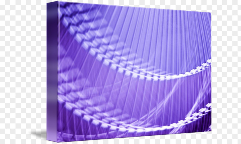 Purple Gallery Wrap Canvas Art Printing PNG