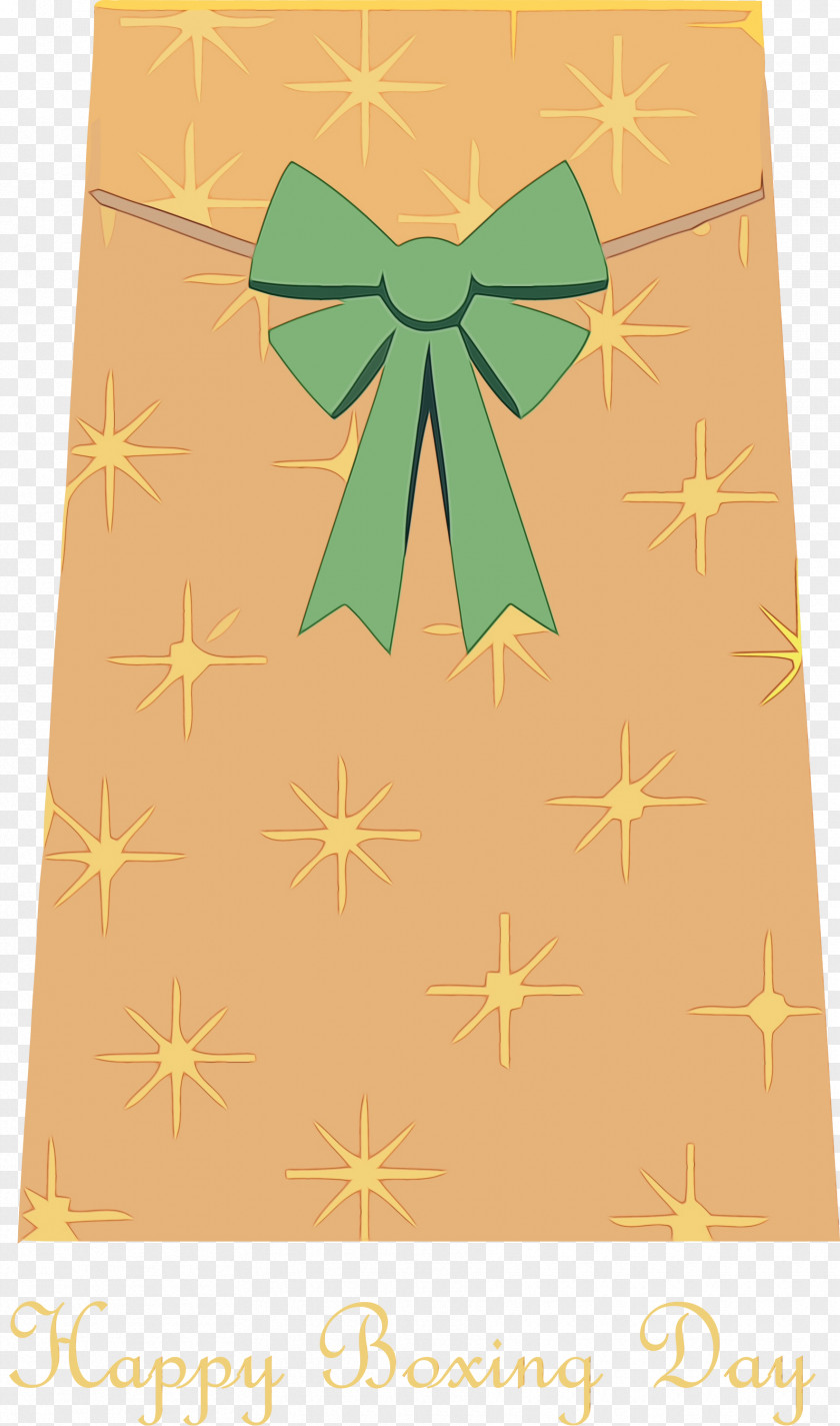 Green Yellow Gift Wrapping Paper PNG
